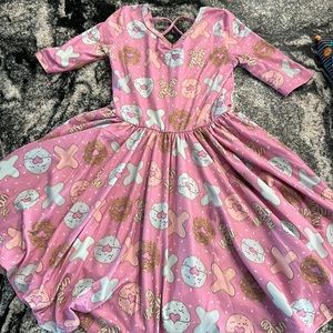 Valentine dot dot smile dress